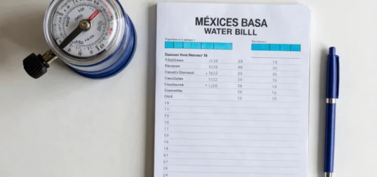 Cómo leer el consumo en tu recibo de agua